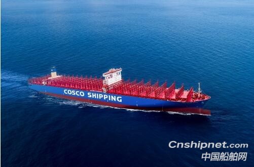 南通中遠海運川崎又一艘20000標(biāo)準(zhǔn)箱級集裝箱船隆重命名