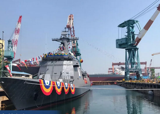 菲律賓史上第一艘導(dǎo)彈護(hù)衛(wèi)艦下水！