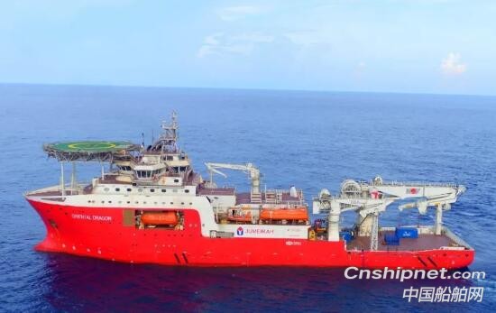 黃埔文沖ST-246型飽和潛水支持船完成海試