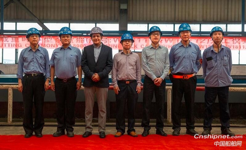 蕪湖造船2艘8000噸小型雜貨船點(diǎn)火開工