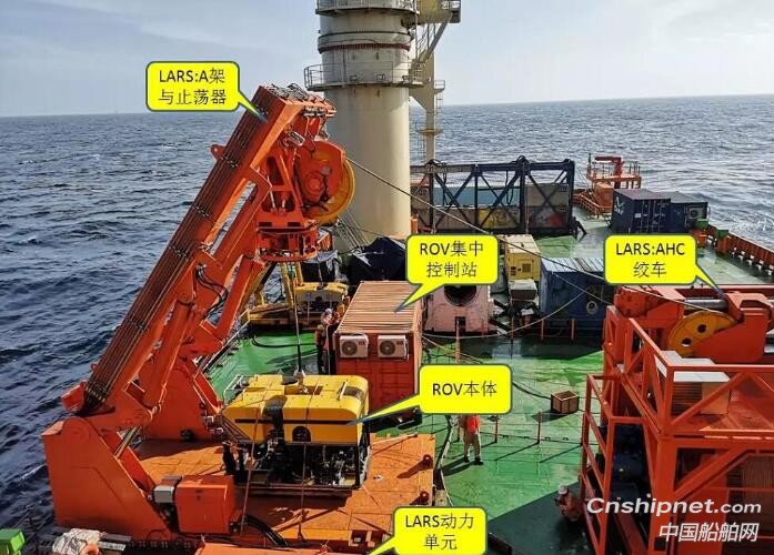 振華重工水下機(jī)器人系統(tǒng)圓滿完成施工作業(yè)