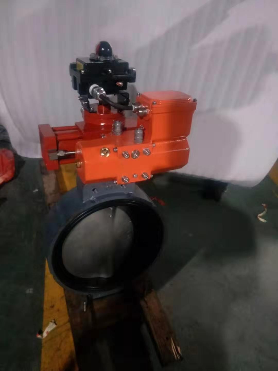 克拉瑪依船用液動帶反饋蝶閥價格（上海質(zhì)邦閥門制造有限公司）