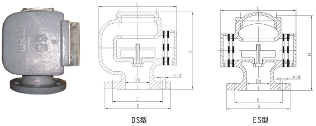 船用D、DS浮筒式油艙空氣管頭CB/T3594-94