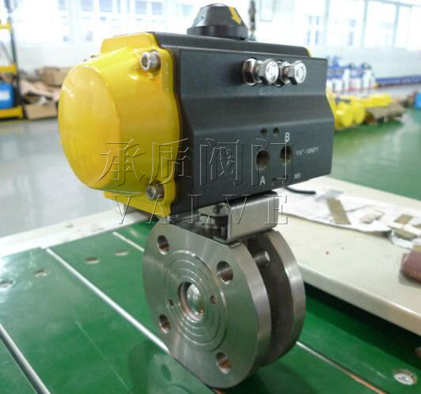 Q71F對(duì)夾球閥圖2