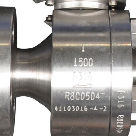 閥體上標(biāo)注的箭頭