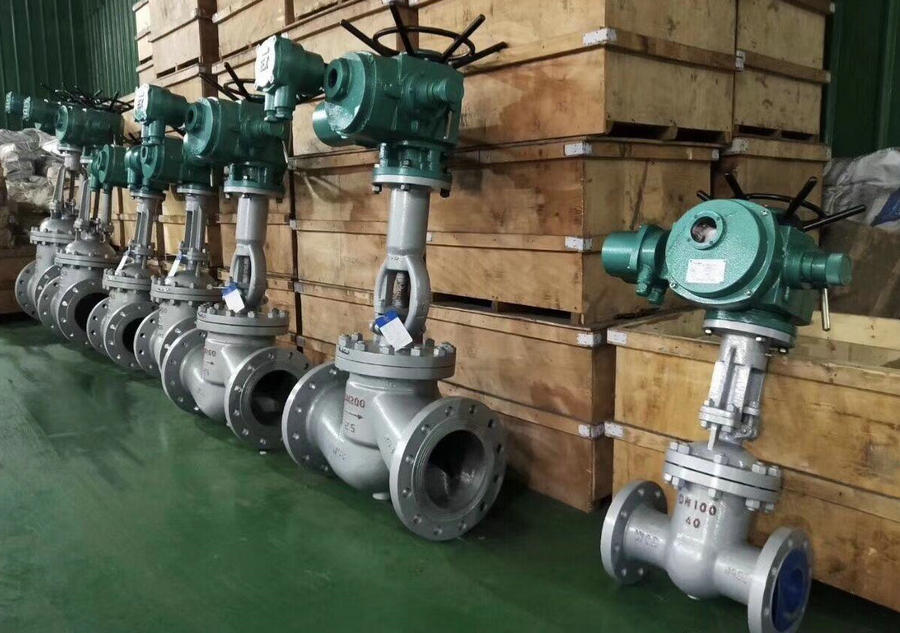 防爆電動閘閥防爆等級BT4/電壓380V/尺寸圖片說明書1