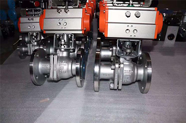 美標(biāo)不銹鋼氣動(dòng)球閥 Q641F-150LB2