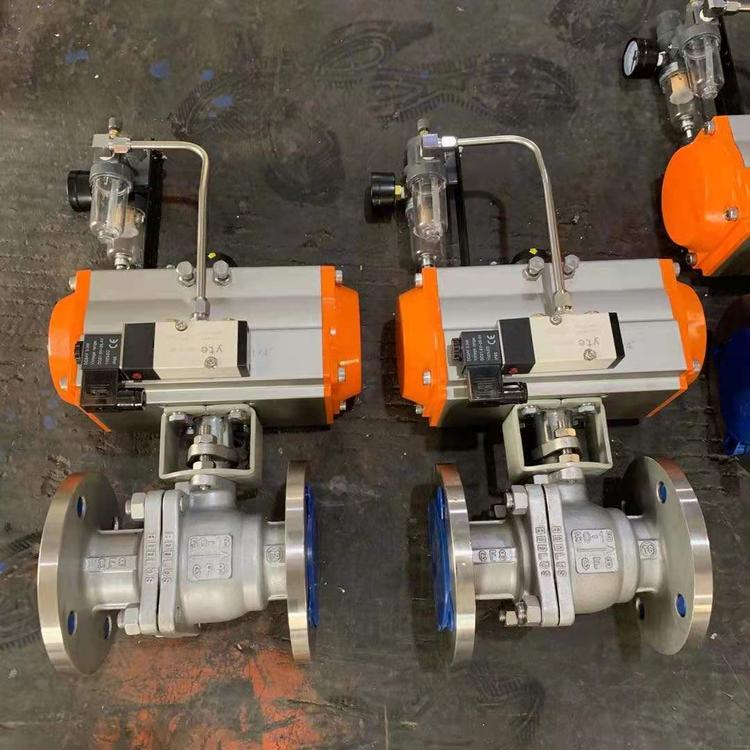 美標(biāo)不銹鋼氣動(dòng)球閥 Q641F-150LB3