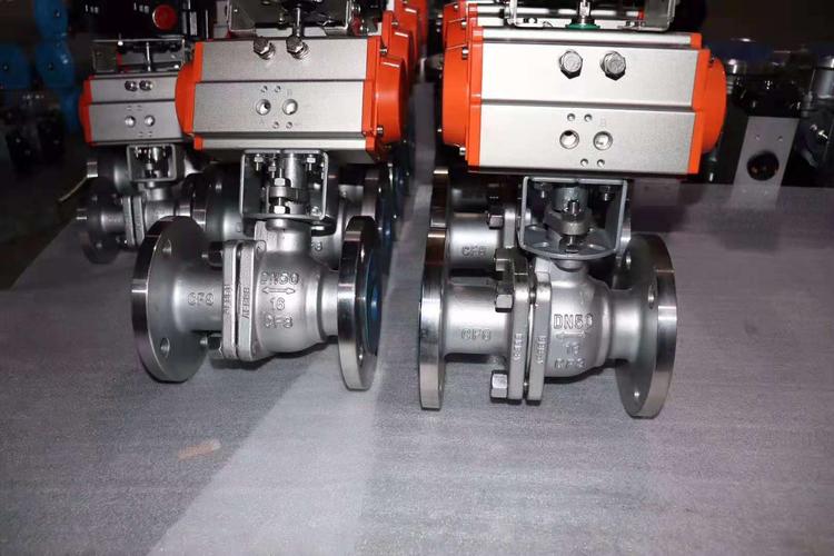 美標(biāo)不銹鋼氣動(dòng)球閥 Q641F-150LB1