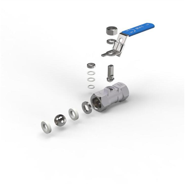 內(nèi)螺紋球閥 Q11F實物圖