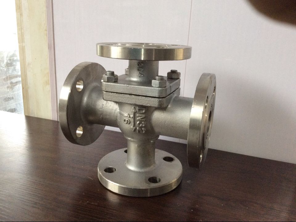 四通球閥,四通換向球閥實物圖