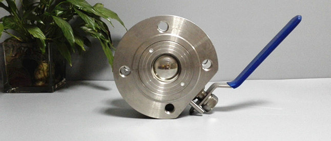 手動(dòng)對(duì)夾式球閥實(shí)物圖