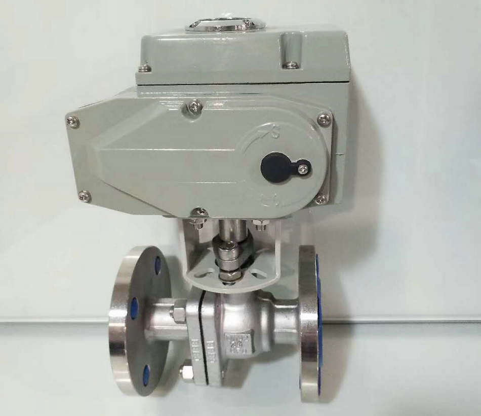 電動(dòng)切斷球閥、電動(dòng)O型切斷球閥實(shí)物圖