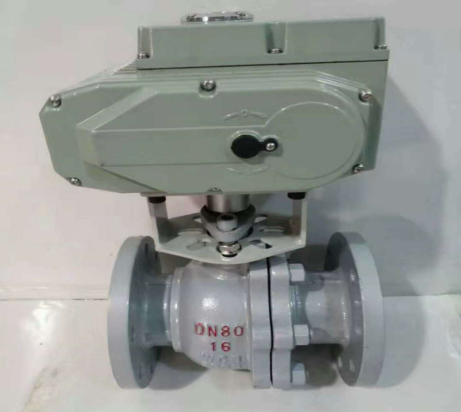 電動(dòng)切斷球閥、電動(dòng)O型切斷球閥實(shí)物圖