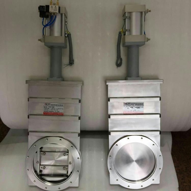 氣動超高真空插板閥實(shí)物圖