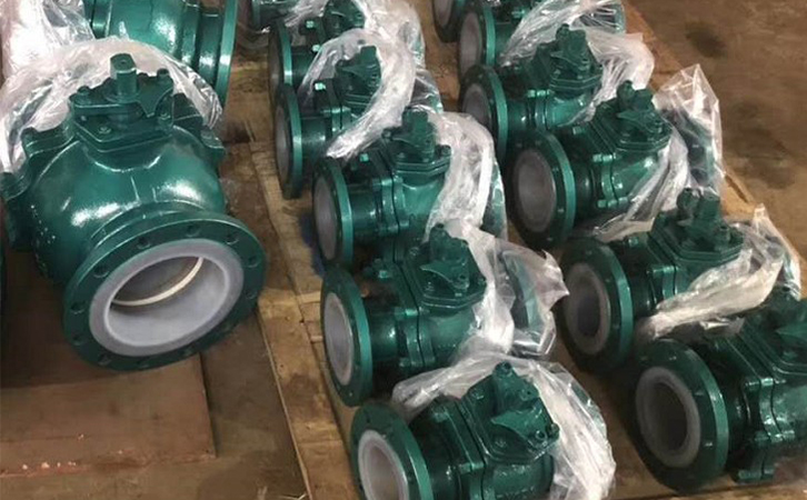 襯氟球閥實(shí)物圖