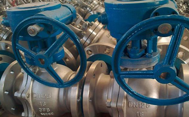 渦輪球閥,Q341F蝸輪傳動(dòng)球閥實(shí)物圖