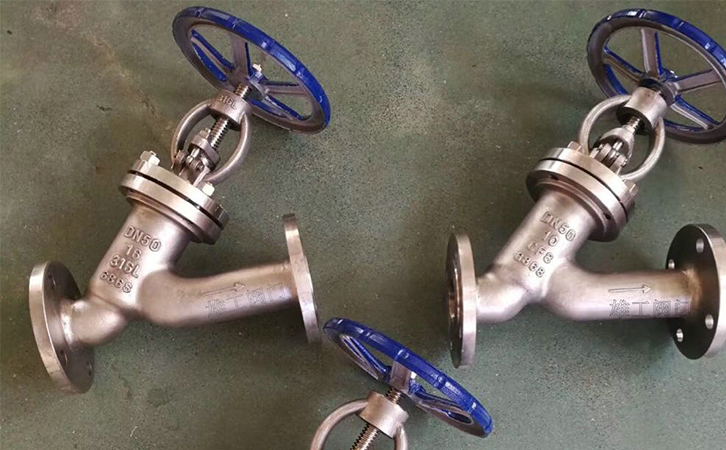 Y型截止閥實(shí)物圖