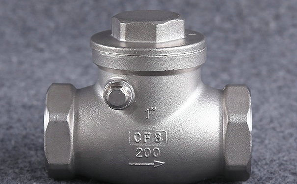 內(nèi)螺紋止回閥,不銹鋼絲扣止回閥實物圖