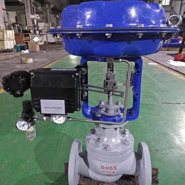 ZJHM氣動套筒調(diào)節(jié)閥實物圖2